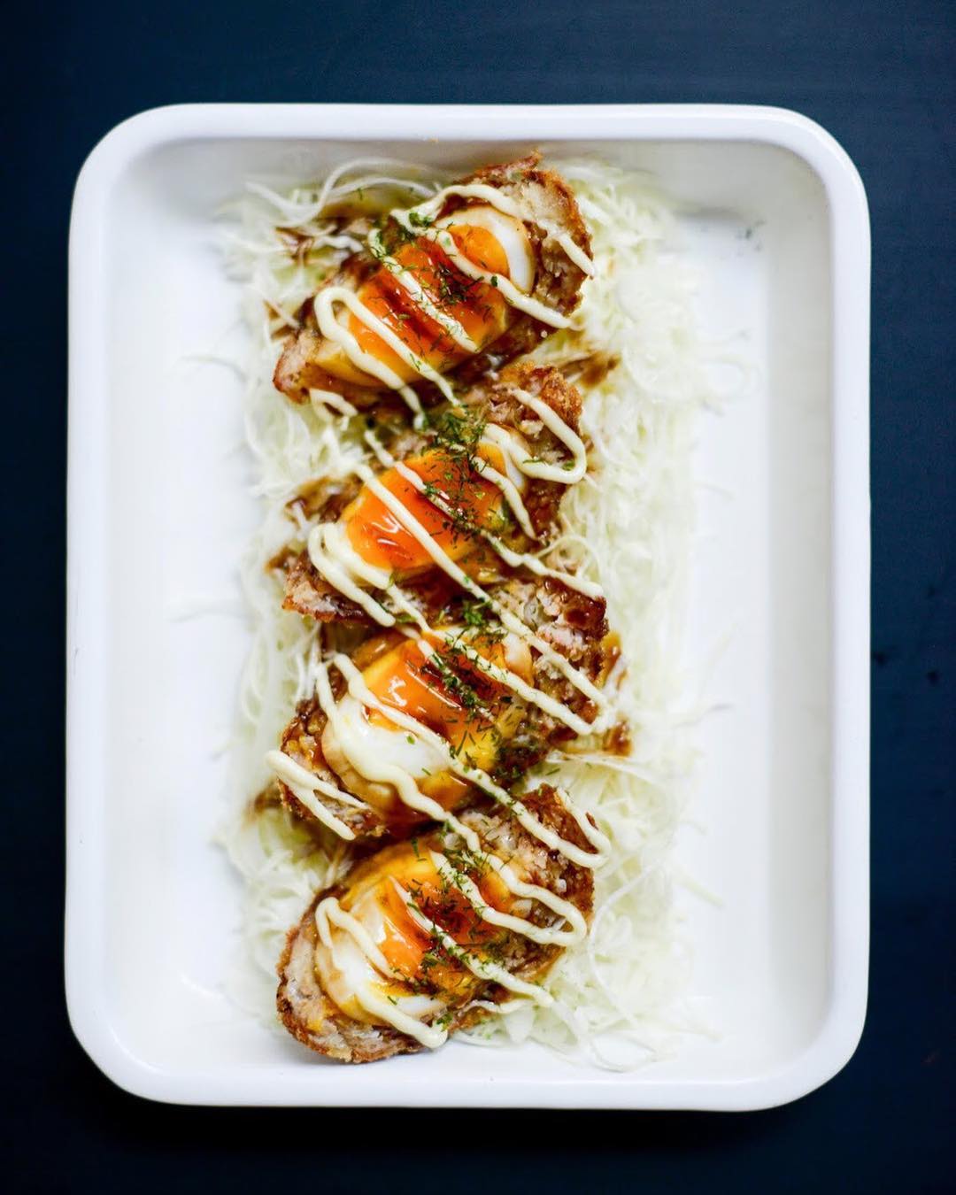 Yardbird's Japanese-inspired Scotch Egg made with chicken