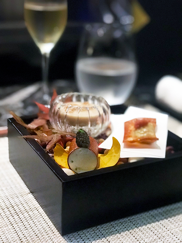 Takumi's Amuse Bouce (photo: Kevin Ung)