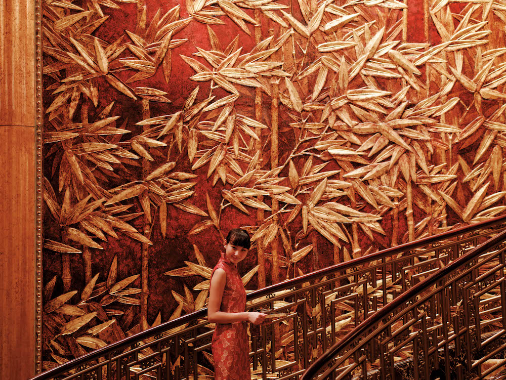 Details inspired by Chinese heritage at the Shangri-La China World Hotel in Beijing; photo: courtesy of Shangri-La
