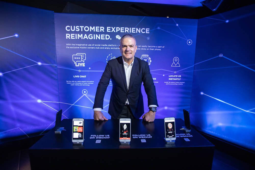 Hublot CEO Ricardo Guadalupe showcases the brand’s new digital offerings