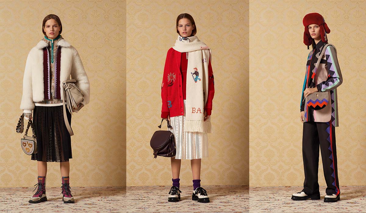 The AW2019 womenswear collection; photo: Bally