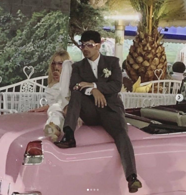 Joe Jonas and Sophie Turner; photo courtesy of Instagram @joeandsophie_