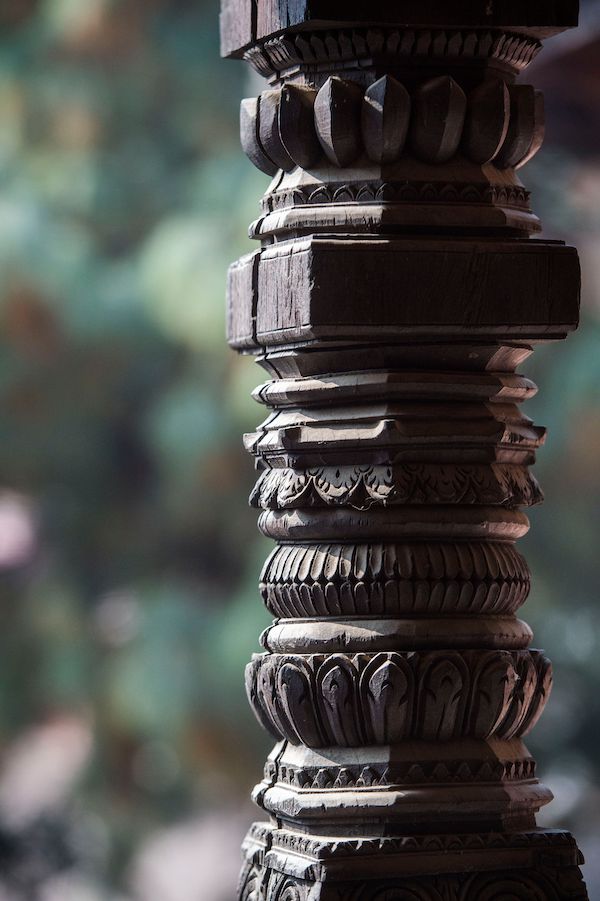 An example of Newari style decor at the Dawarika's 