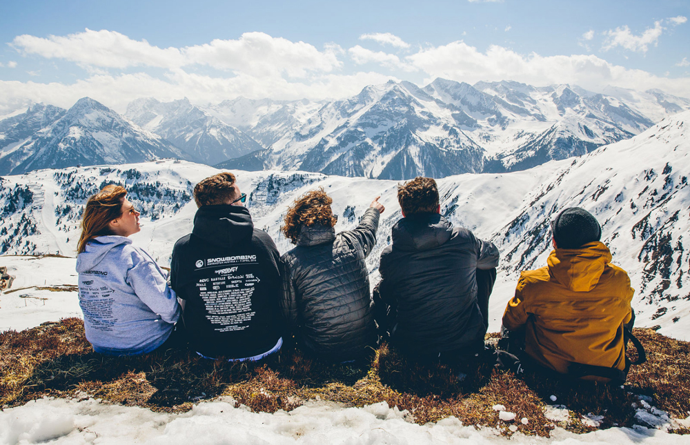 Check out Austria's alpine wonderland (photo c/o Snowbombing) 