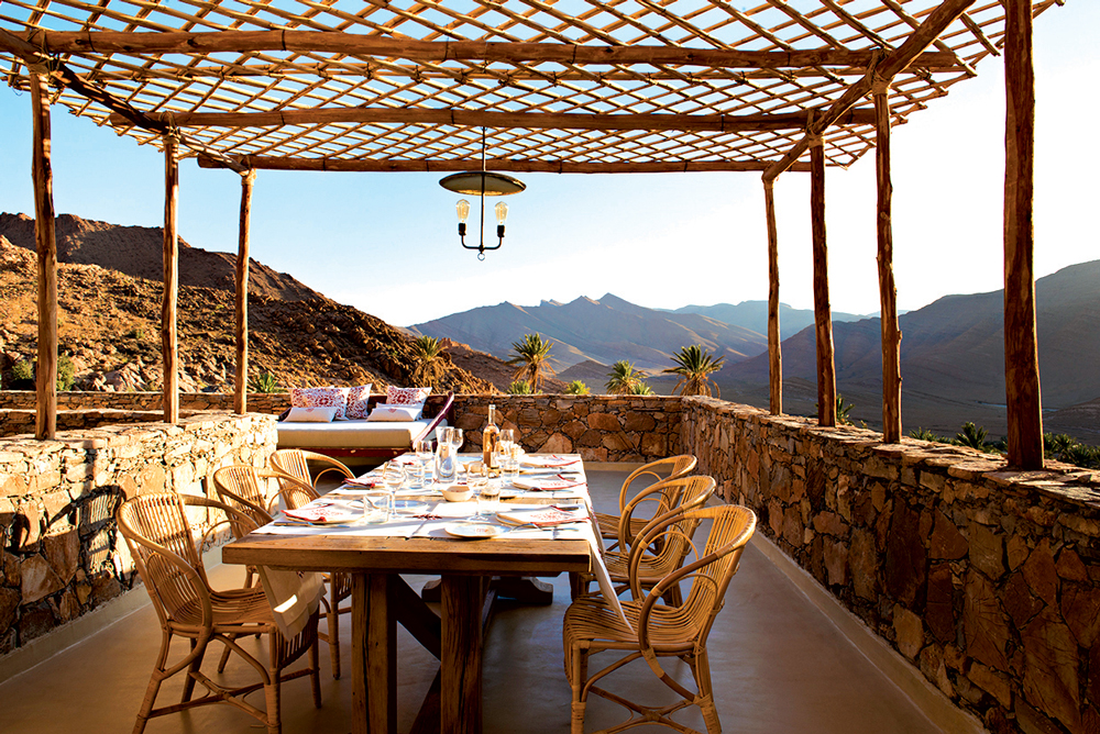 Sweeping views at Maison Rouge
