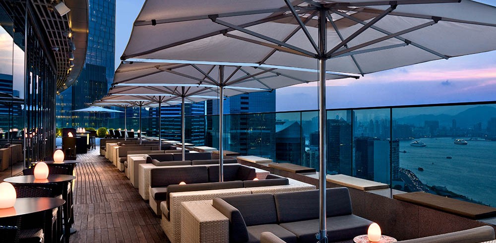 Take in the sunset from Tai Koo Shing
