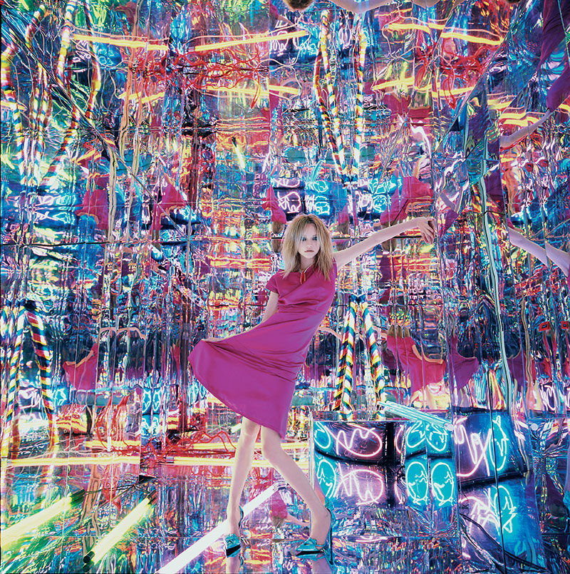 Gemma Ward, by Knight, for British Vogue, in 2004 