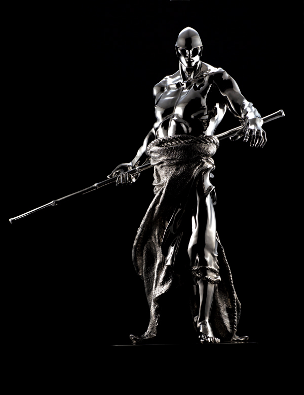 Great Ease, a life-sized sculpture by Ren Zhe