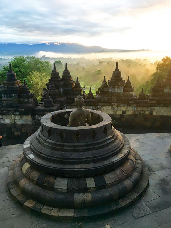 Borobudur Temple, taken by Antonia da Cruz during her travels
