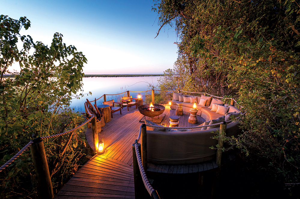 The safari-chic accommodations