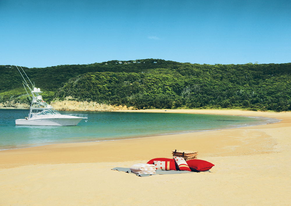 Enjoy picnics on a nearby beach