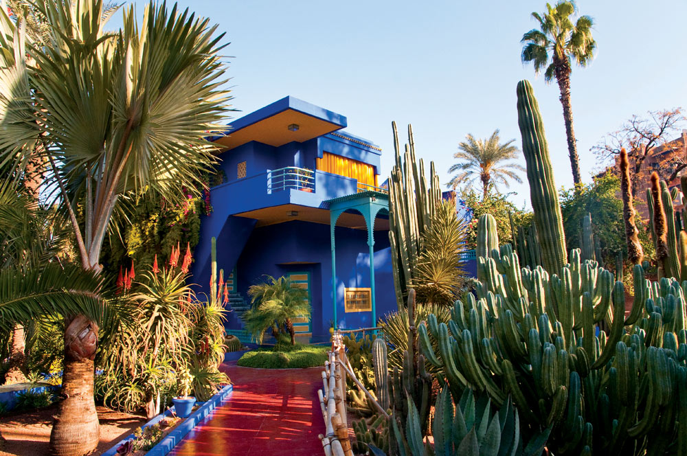 The breathtaking Jardin Majorelle