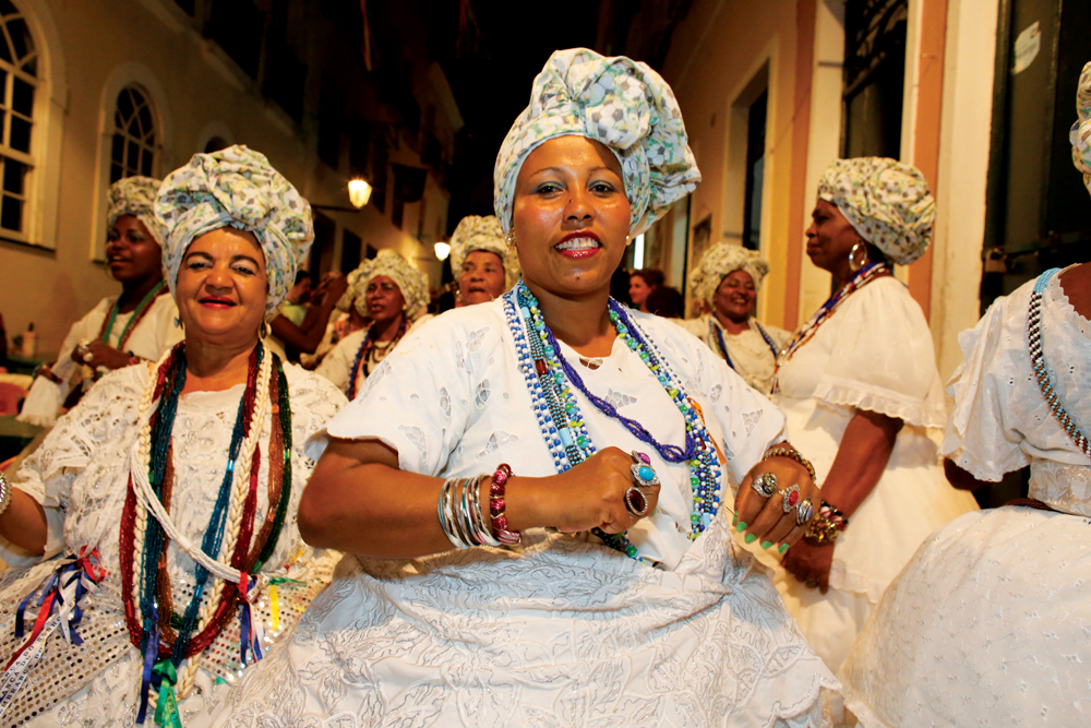 The colours of carnival fill Salvador’s streets (Credit: Corbis/Imaginechina)