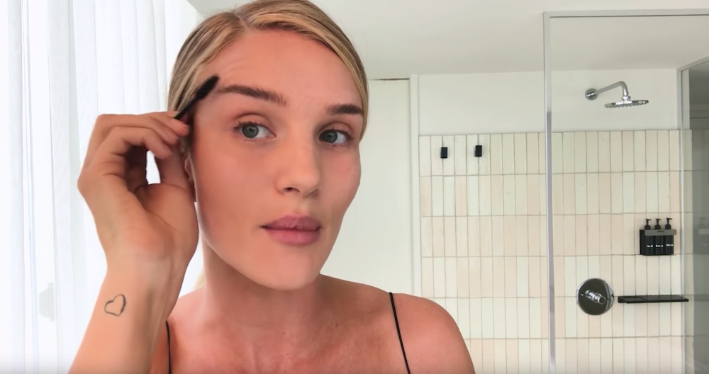 Victoria's Secret model Rosie Huntington-Whiteley; photo: Vogue