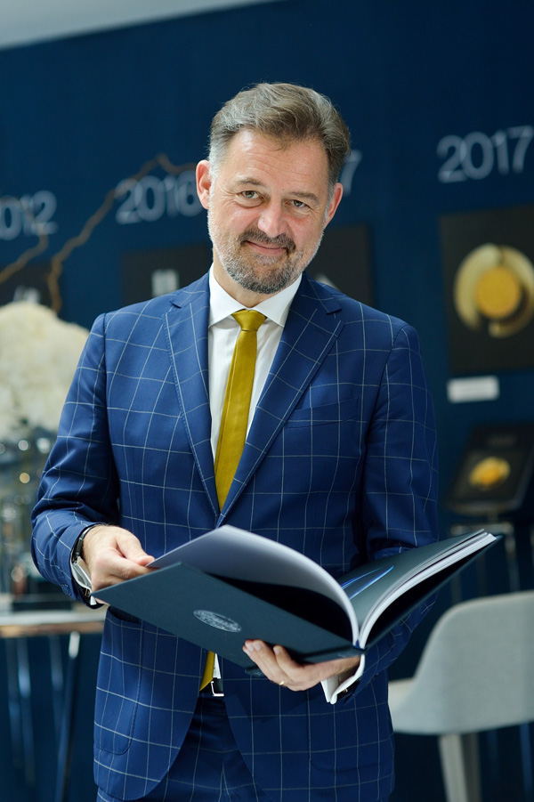 La Prairie Group President and CEO Patrick Rasquinet