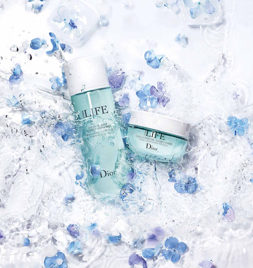 Hydra Life Fresh Reviver Sorbet Water Mist and Fresh Hydration Sorbet Crème by Dior