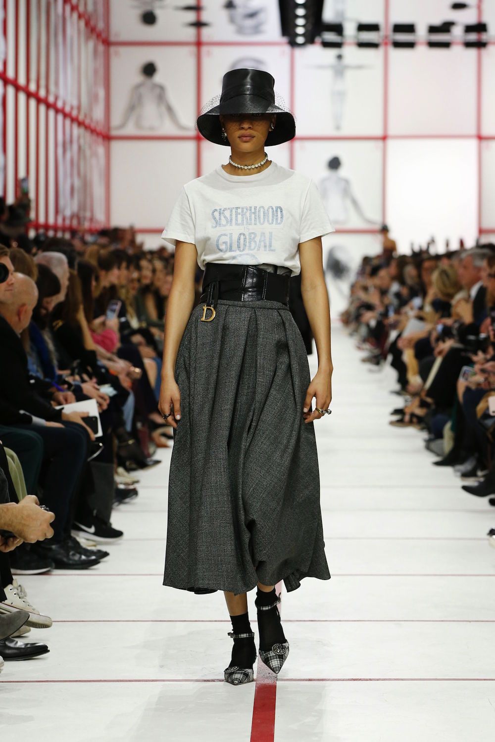 Dior's AW19 sisterhood T-shirt by Maria Grazia Chiuri