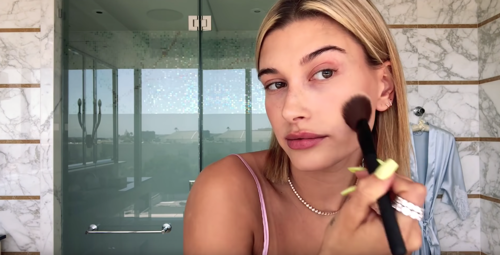 Model Hailey Bieber; photo: Vogue