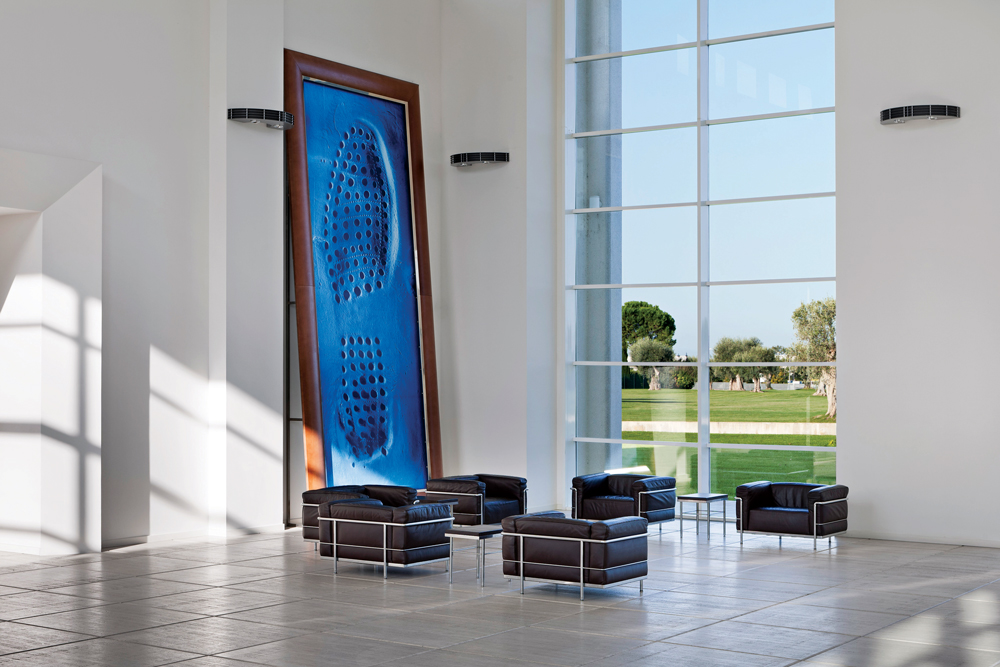 Tod’s headquarters in Sant’Elpidio a Mare is dotted with eye-catching art