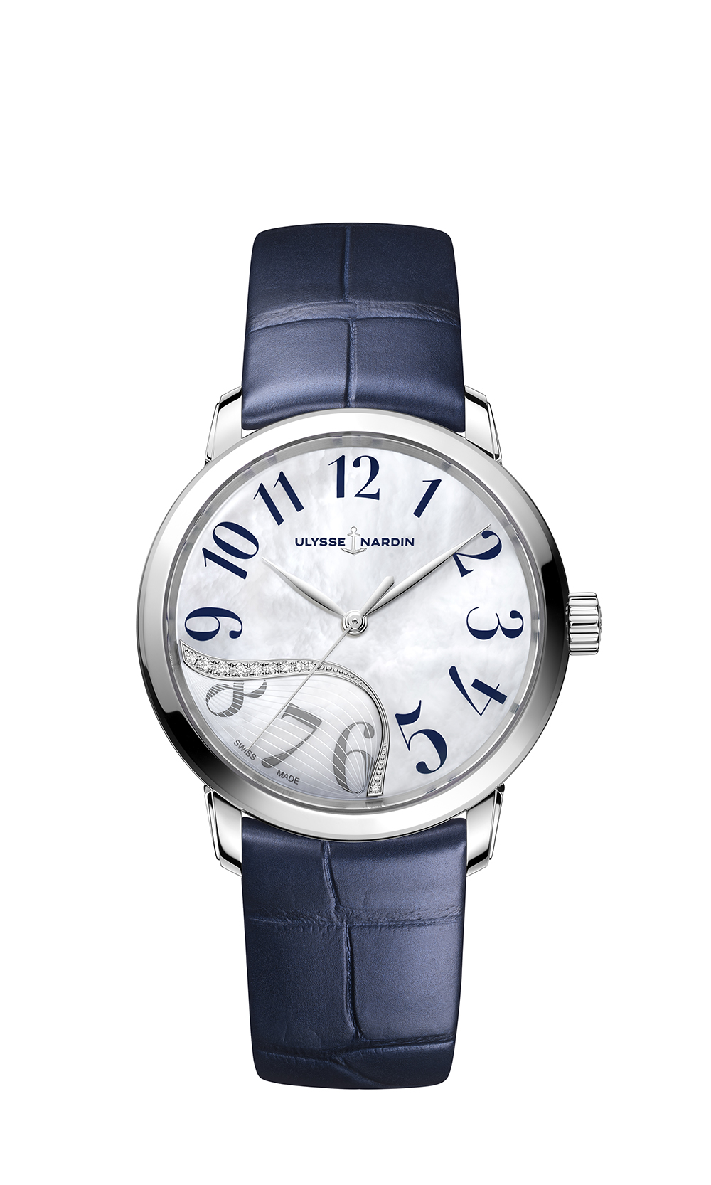 Ulysse Nardin's Classico Jade in blue 