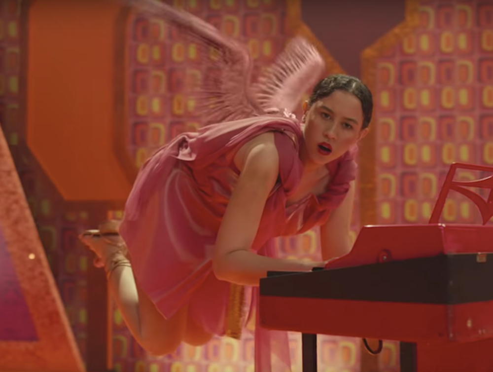 A cupid character in the