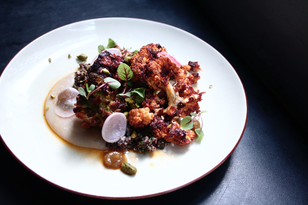 Peggy Chan's harissa-rosated cauliflower 