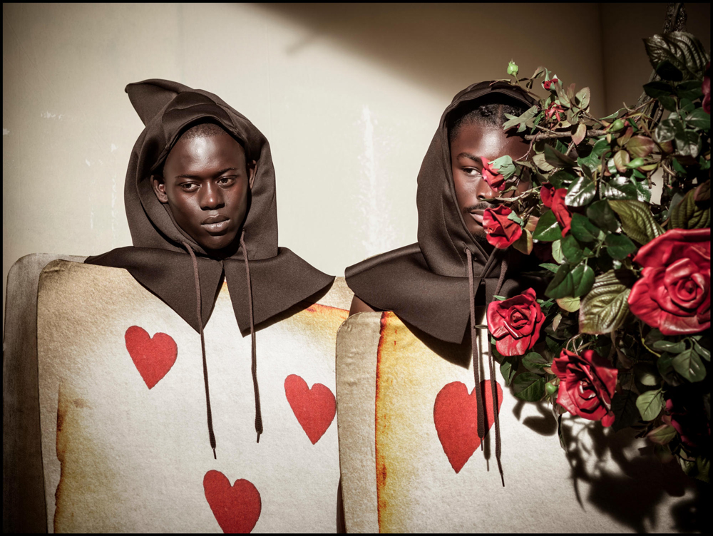Alpha Dia, King Owusu (photo c/o The Pirelli Calendar, photo by Alessandro Scotti)