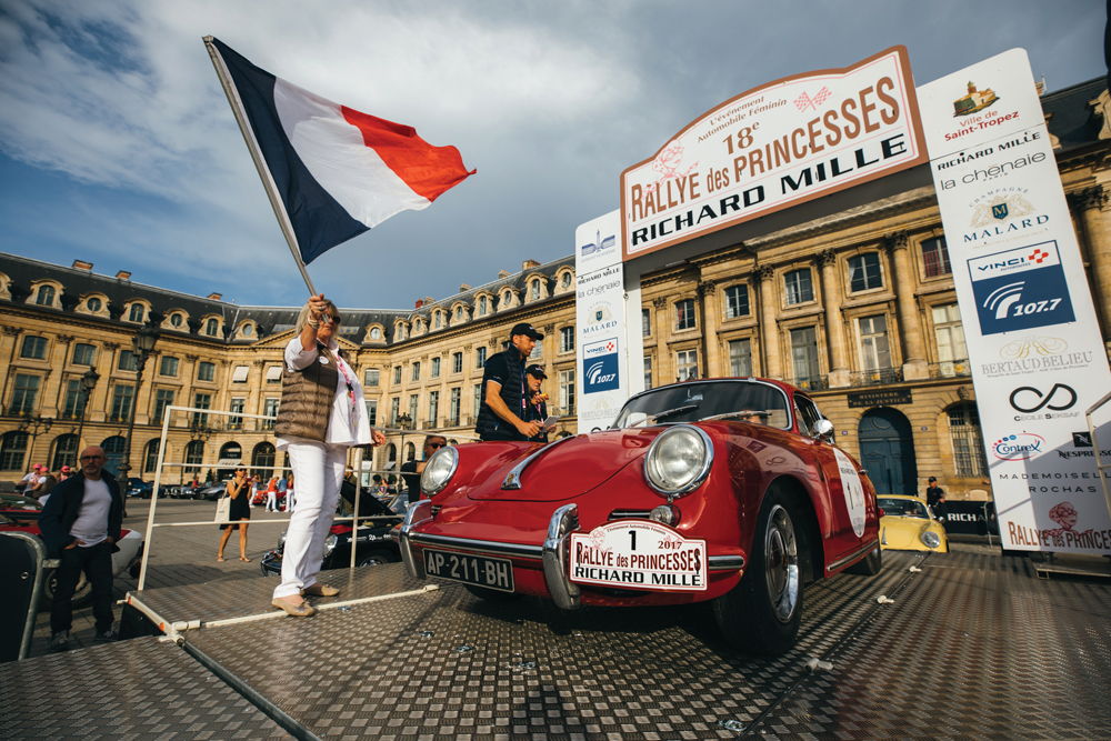 The event combines classic rallying and high-tech watches