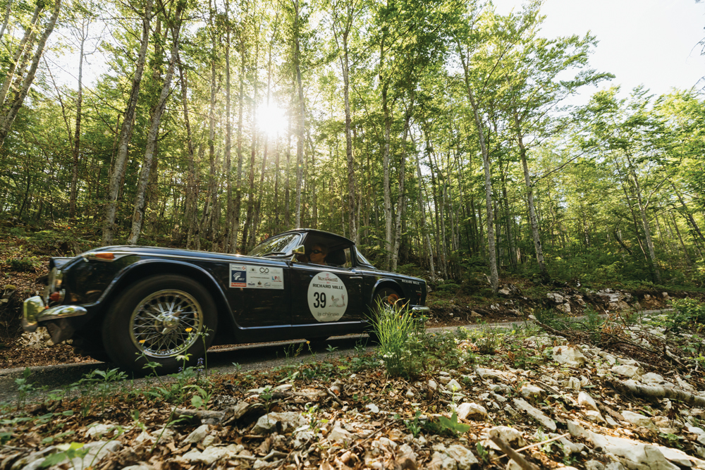 The racers cover over 1,600km in just four days