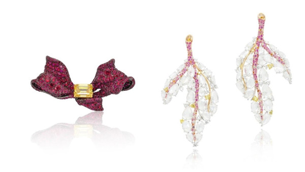 The exquisite pieces from CINDY CHAO The Art Jewel at the 96th Academy Awards