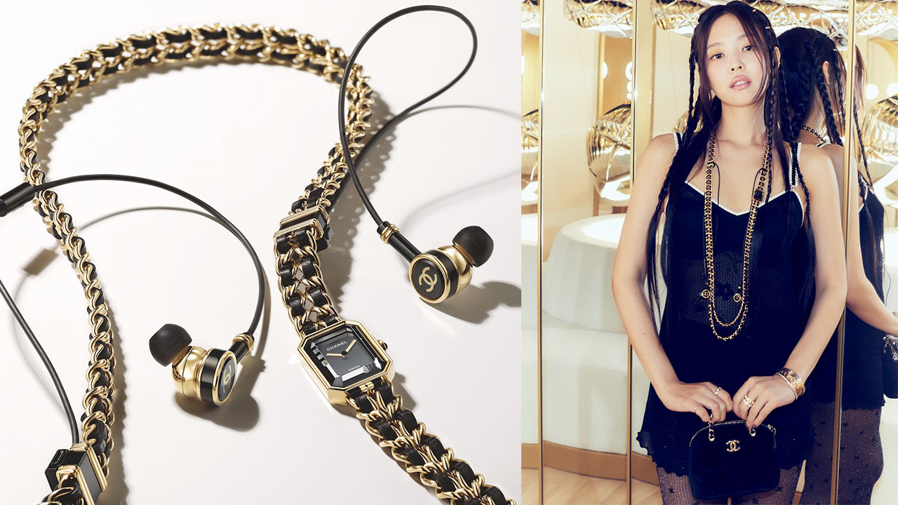 Chanel redefines its haute-tech with the Première Sound necklace and headphone