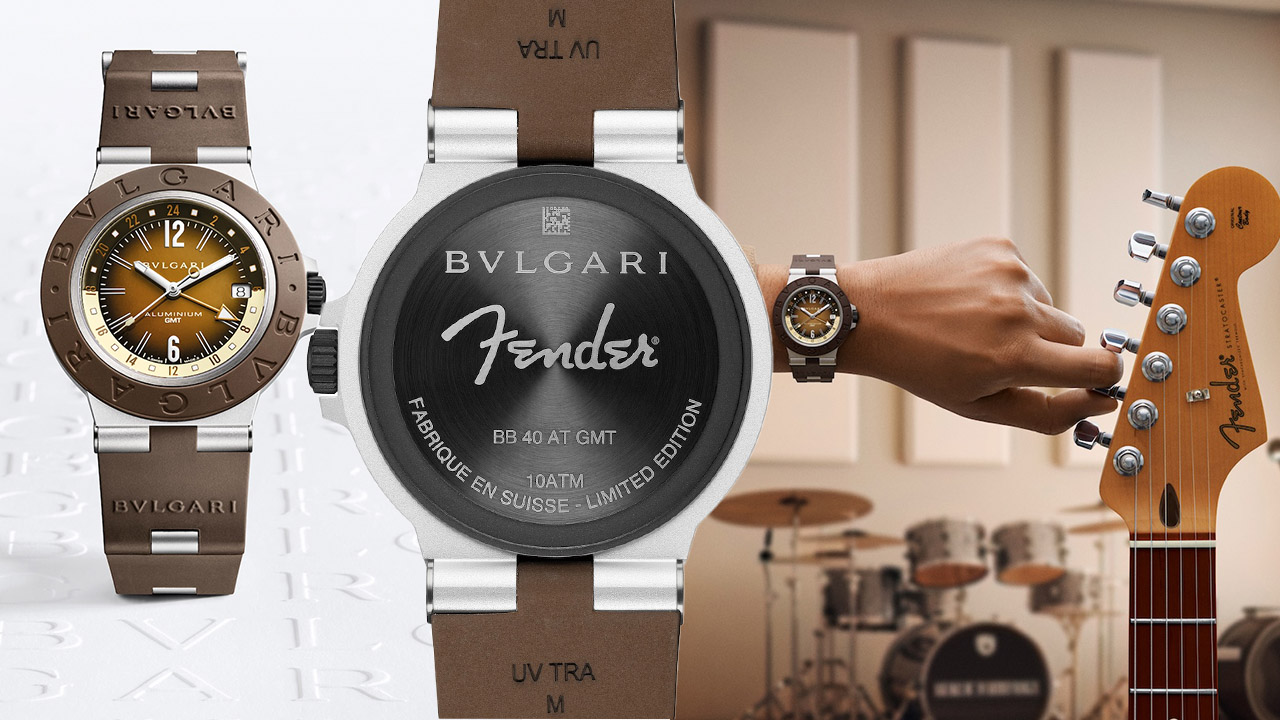 Bulgari and Fender Collaborate to Craft an Opulent Harmony of Time and Sound