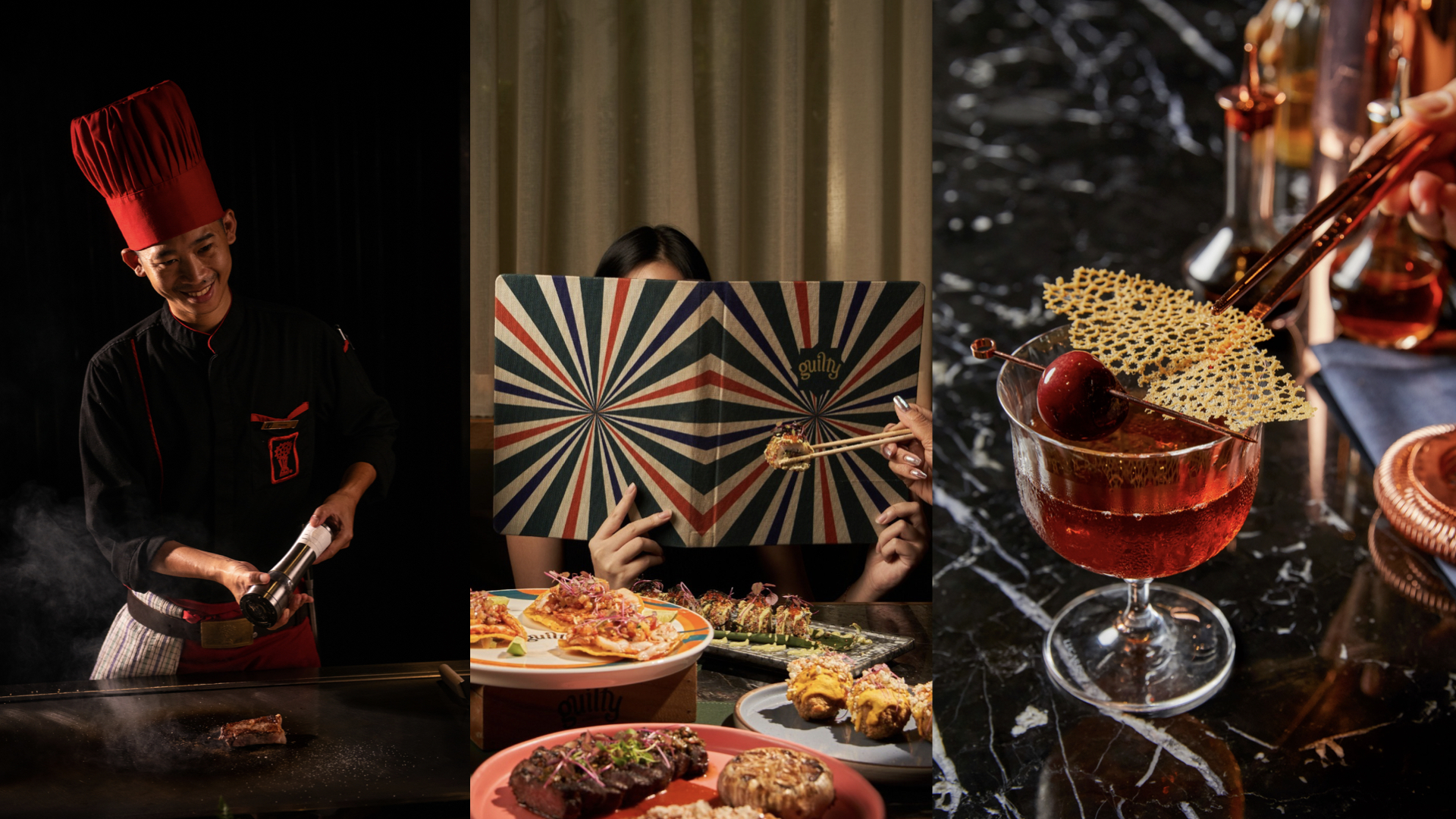 Discover culinary trio: A feast for every taste
