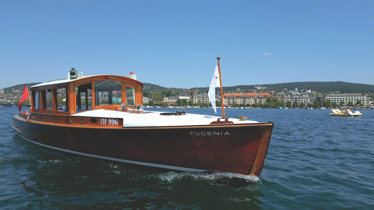 Step on board with Tugenia, A 120-Year-Old Electric-Powered Saloon that continues to delight everyone