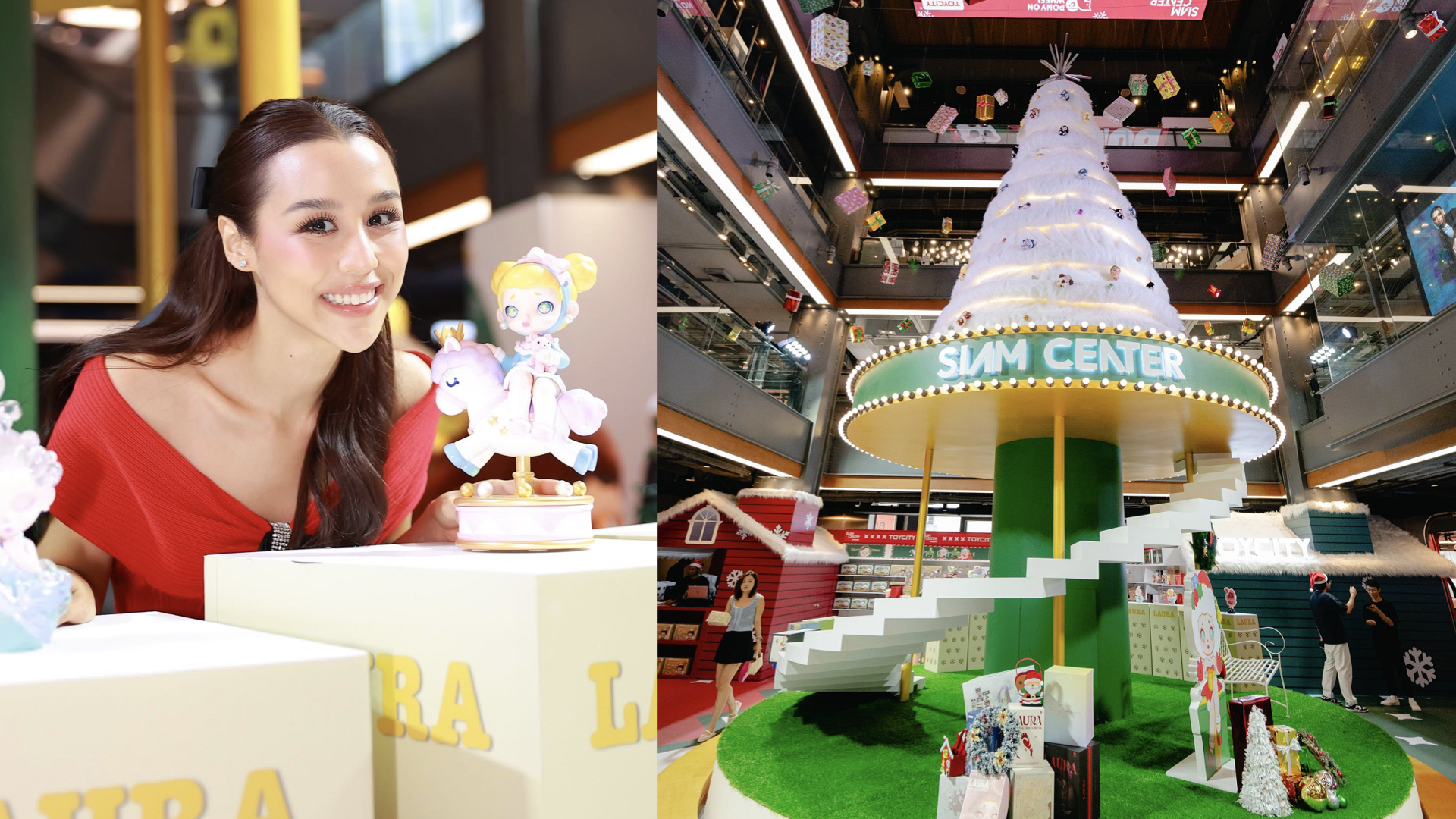 Celebrate christmas with the PONY ON WHEEL X TOYCITY at Siam Center