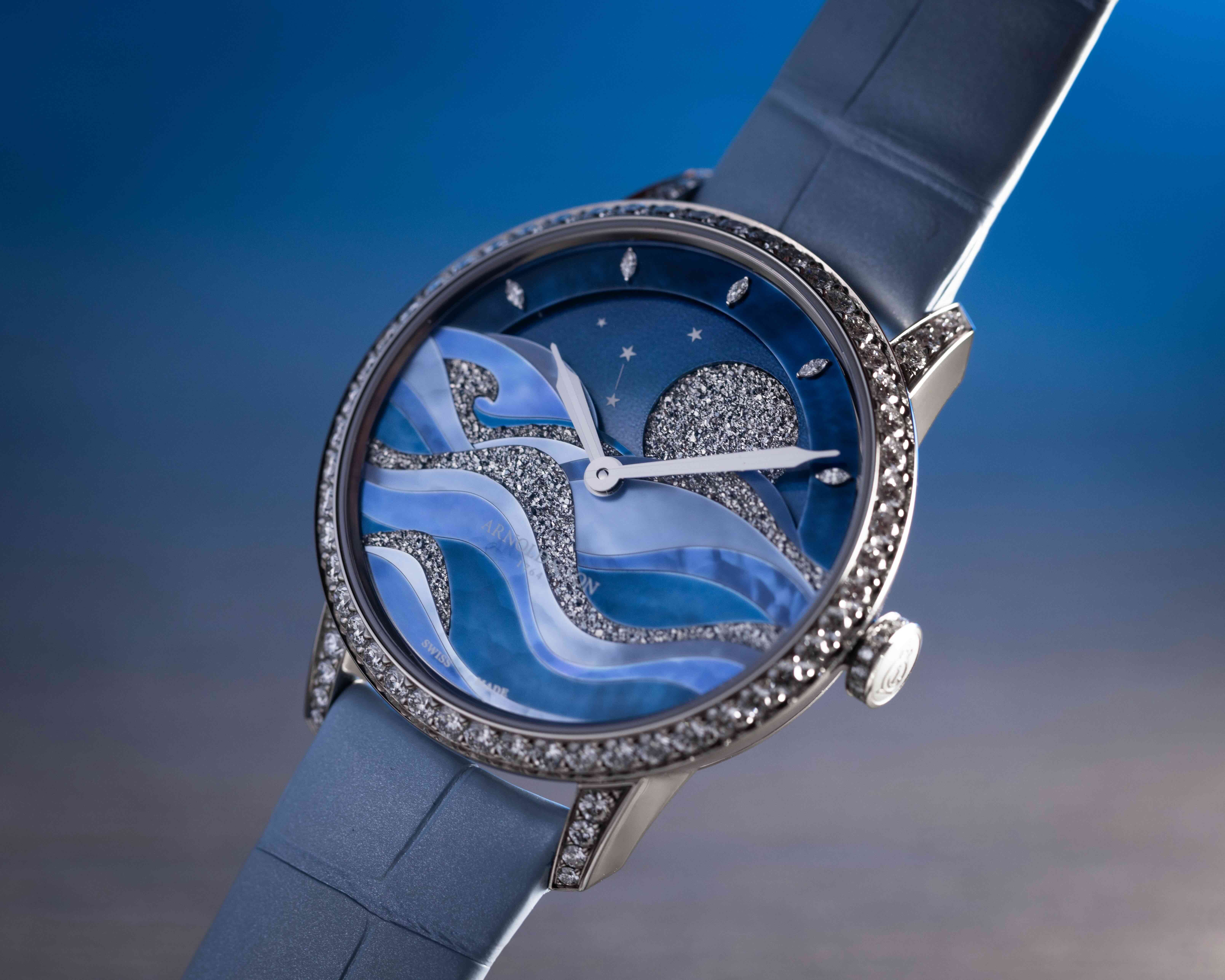 Arnold & Son: Perpetual Moon 38 Night Tide, a precious creation inspired by the moon and tide