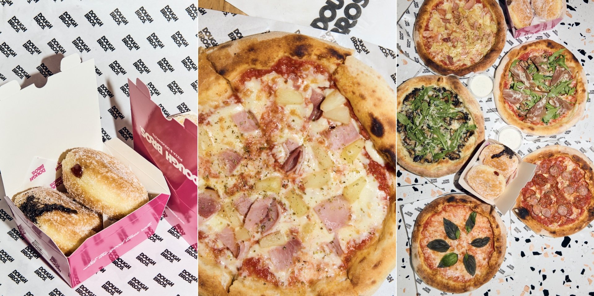 Dough Bros. Pizza & Doughnuts has launched its first branch in Thailand at the Gaysorn Amarin