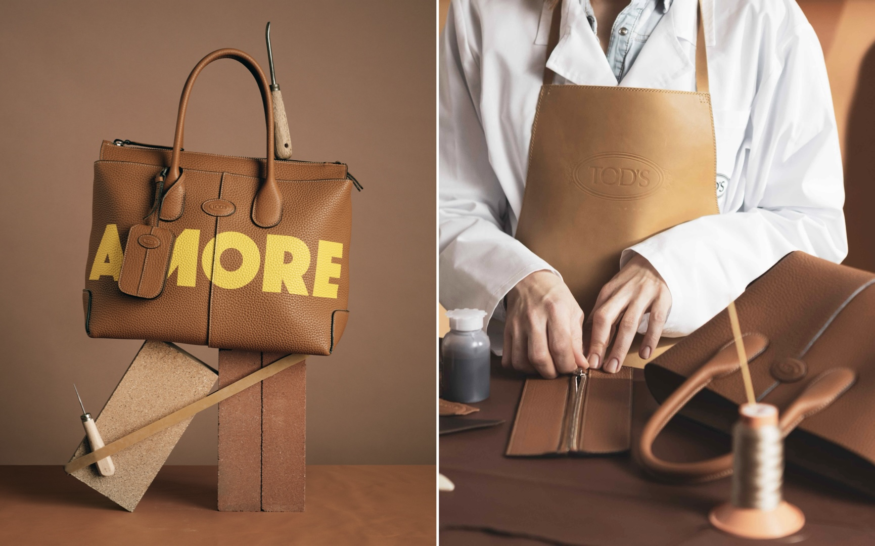Tod's Unveils Di Bag, Showcasing the Elegance of a 90s Iconic Model