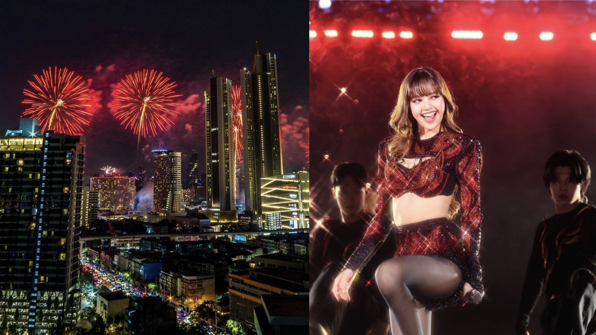 Lisa's iconic moments at Amazing Thailand Countdown 2025
