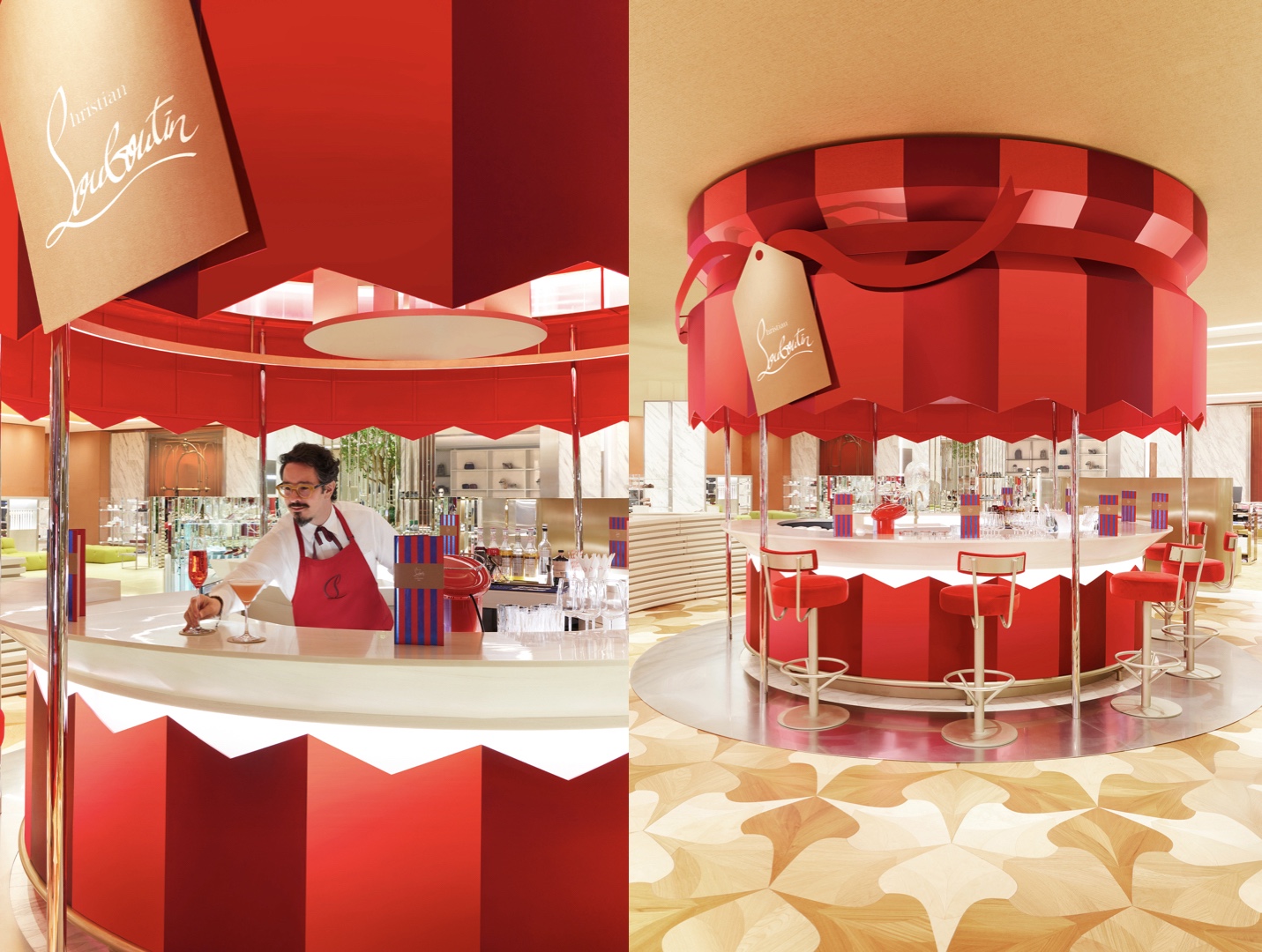 Christian Louboutin unveils the Louboutin Bar at Central Chidlom