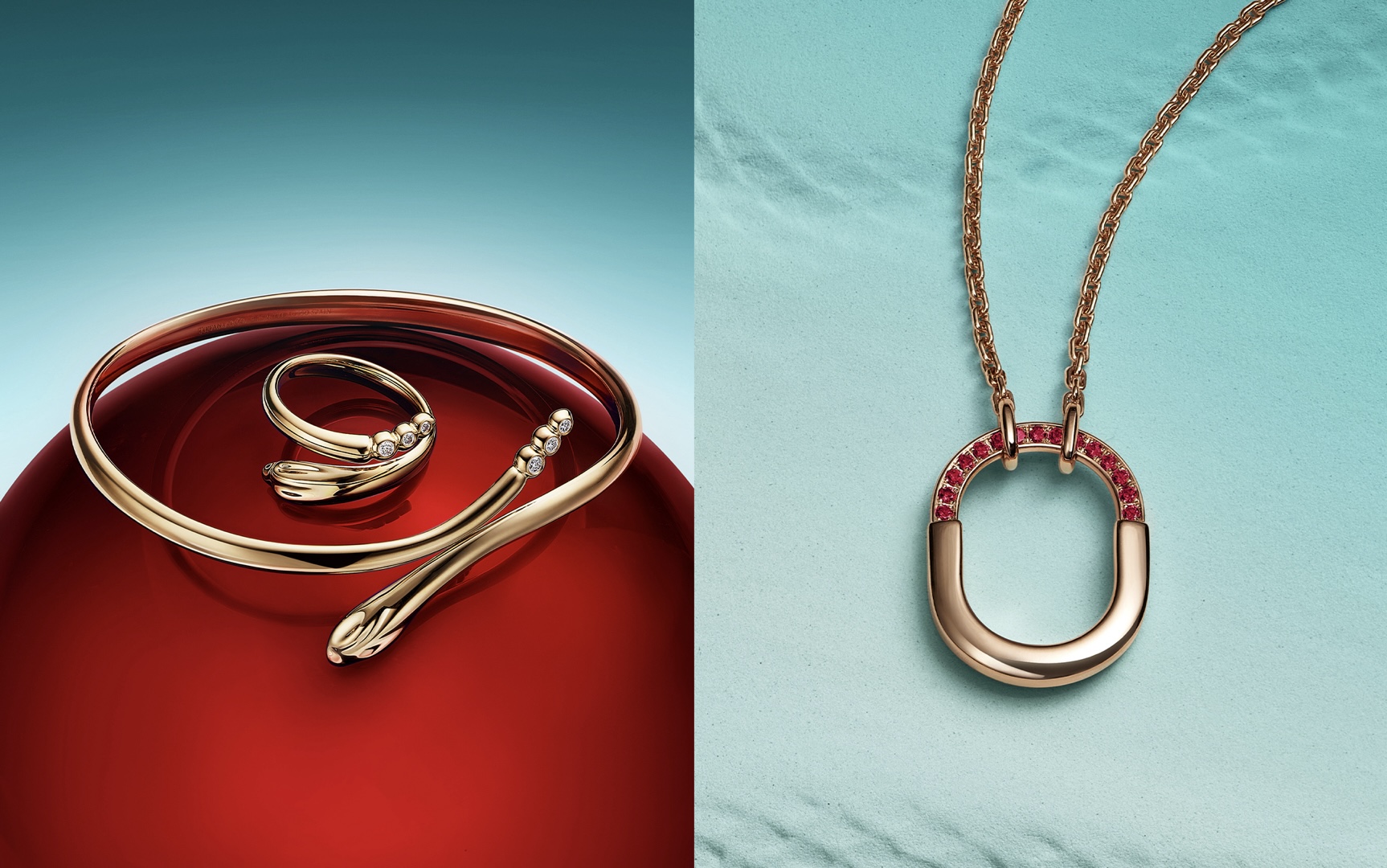 Tiffany & Co. welcomes 2025 with Tiffany Lock Ruby and the Elsa Peretti® Snake collection