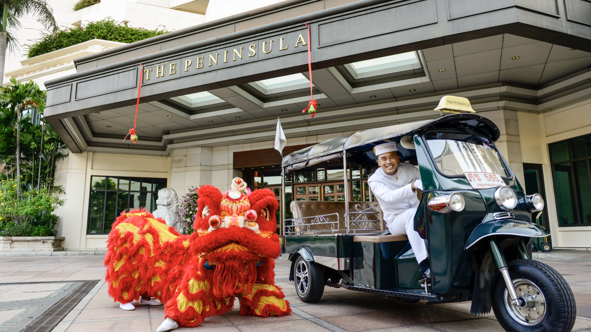 The Peninsula Bangkok Hotel celebrates the year of snake in style