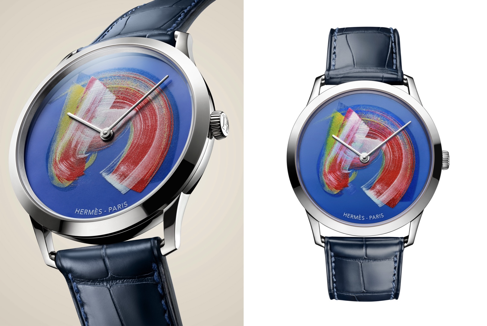 Hermès unveils the Slim d'Hermès Cheval brossé: A timepiece where elegance and art converge
