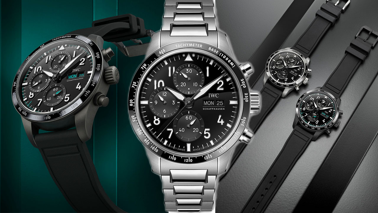 The ultimate racing-inspired timepiece: IWC’s new Pilot’s Watch Performance Chronograph 41 AMG