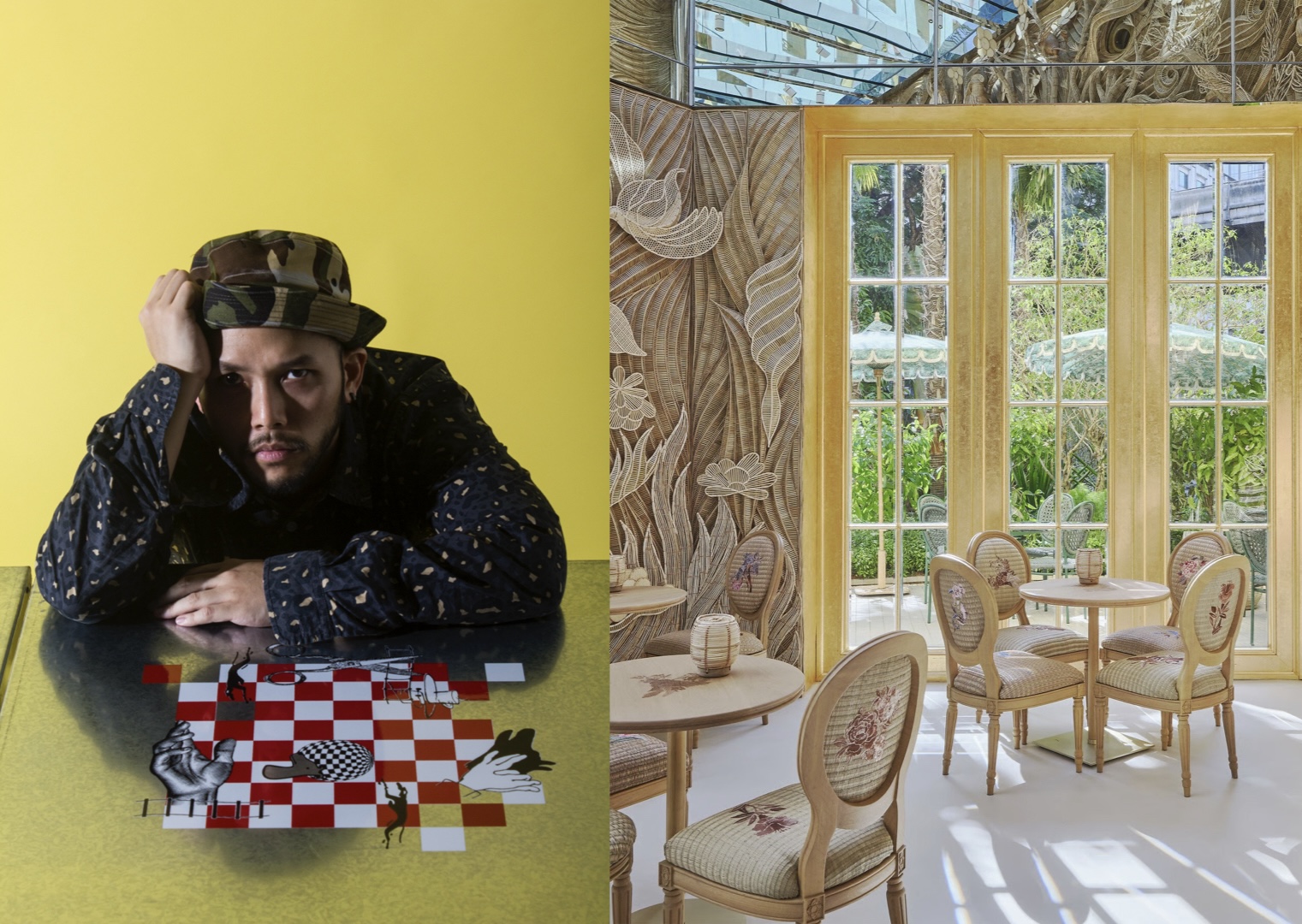 Exclusive interview on the Dior Gold House project through the lens of Saran Yen Panya