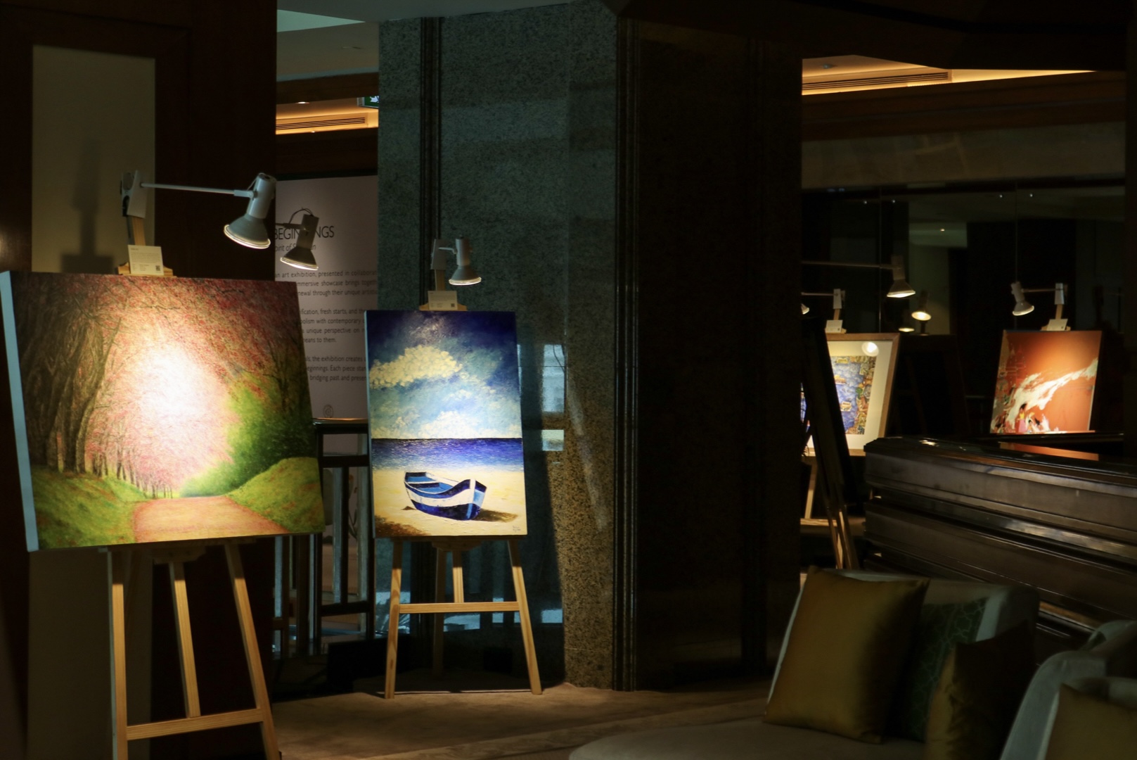 When art awakens the spirit of Songkran through the “New Beginnings: The Spirit of Songkran” exhibition