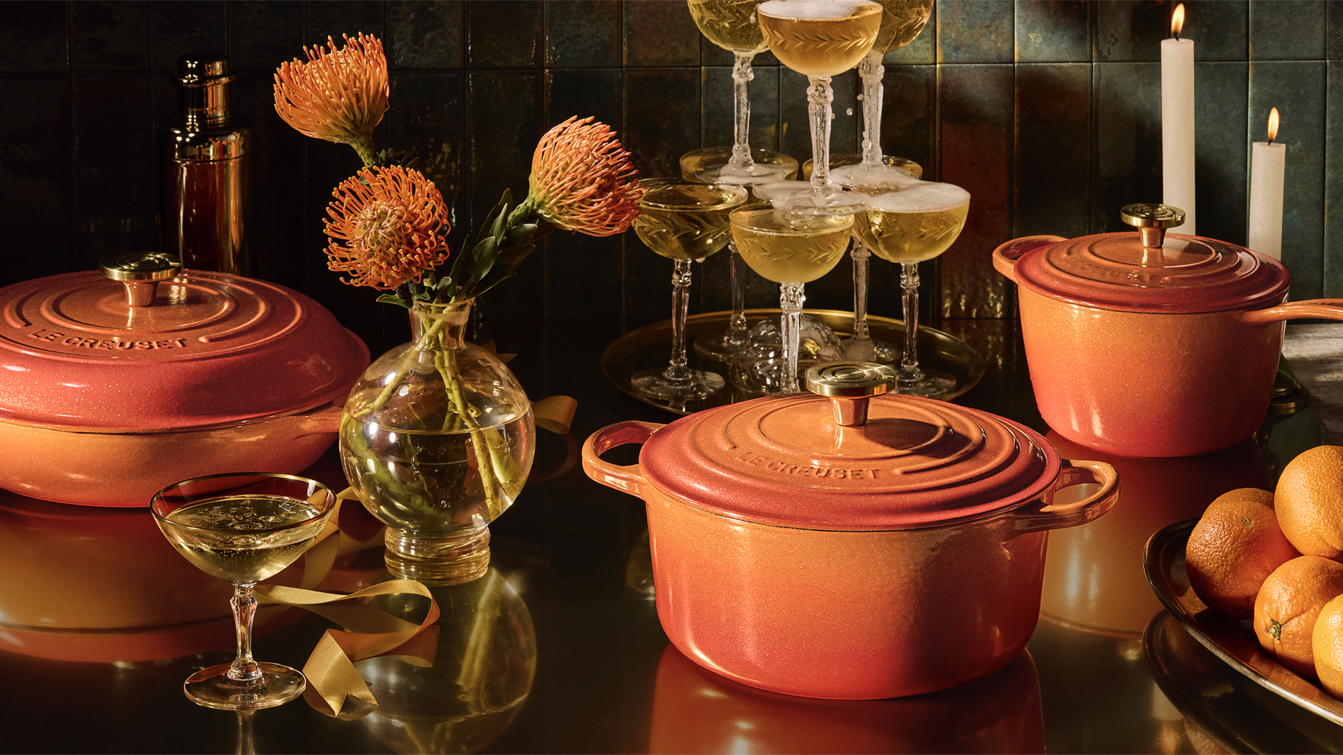 Le Creuset celebrates 100 years of culinary excellence with a vibrant collection of iconic cast iron cookware
