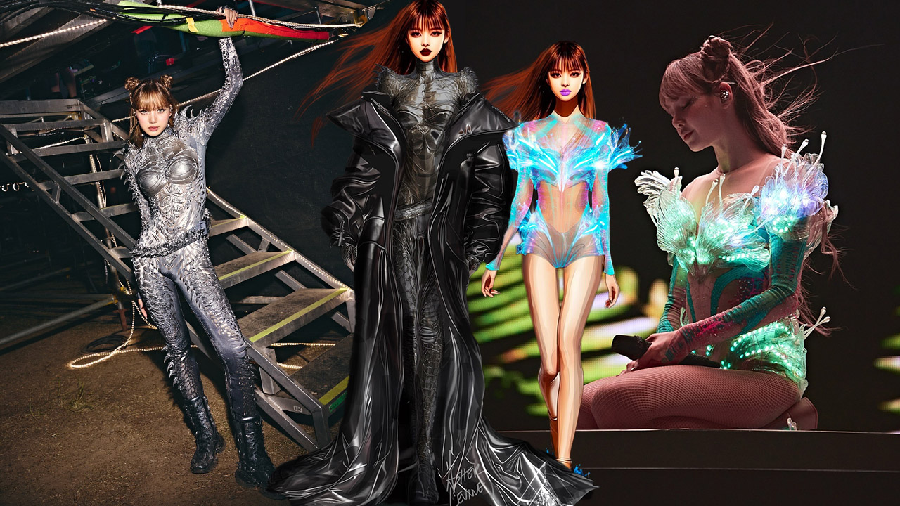 Lisa Manobal’s Coachella 2025 Performance Dazzled in Futuristic Asher Levine Designs