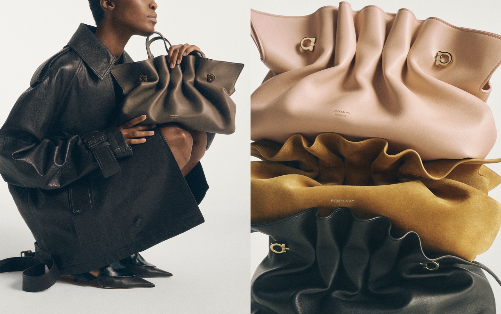 Ferragamo เปิดตัวโมเดลกระเป๋าใหม่ Soft-bag