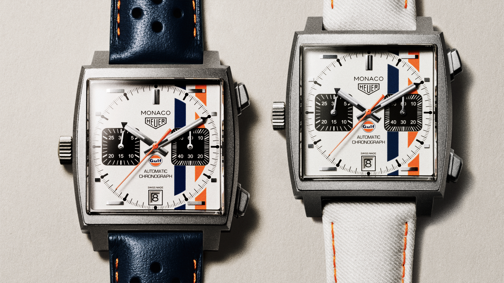 TAG Heuer Monaco Chronograph x Gulf: The return of a racing and cinema legend